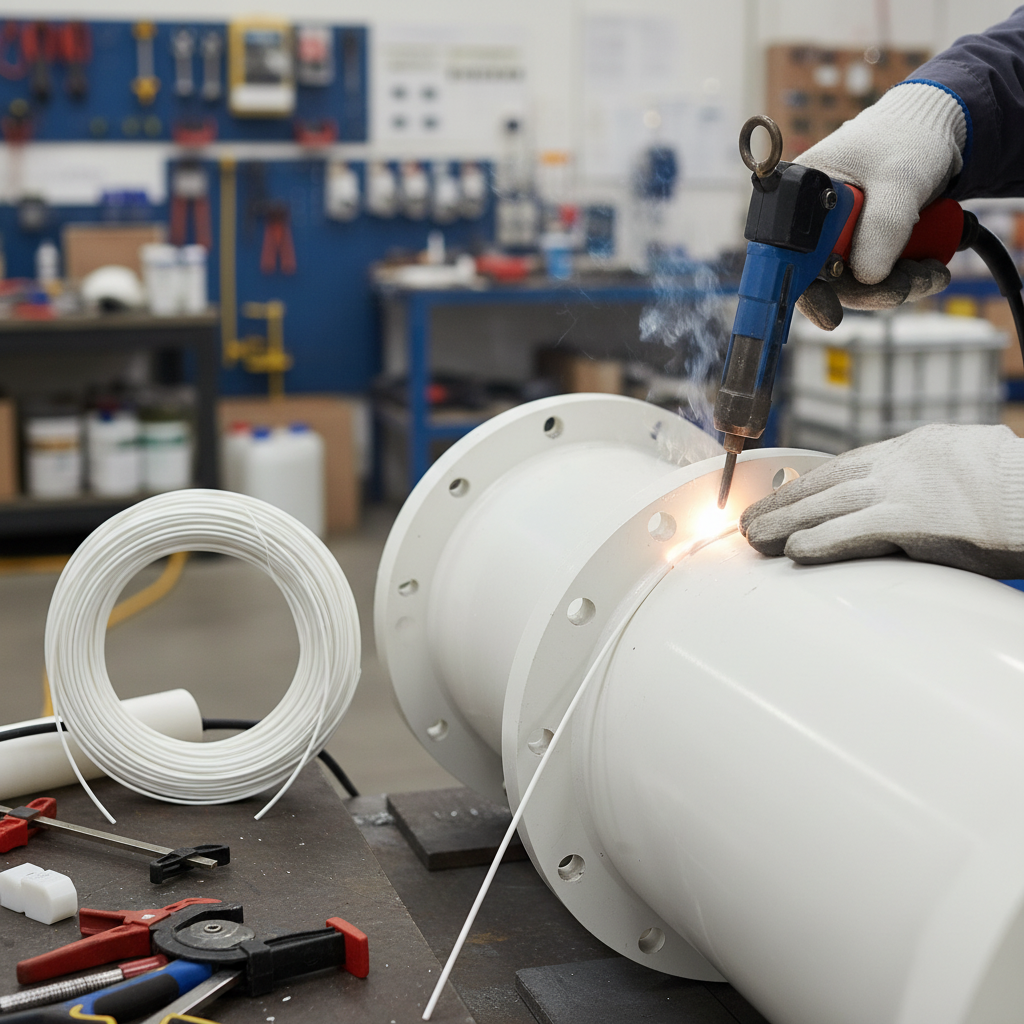 High-Performance Rigid UPVC Welding Rod - White, Ideal for Plastic Repair and Fabrication with Various Profiles and Sizes