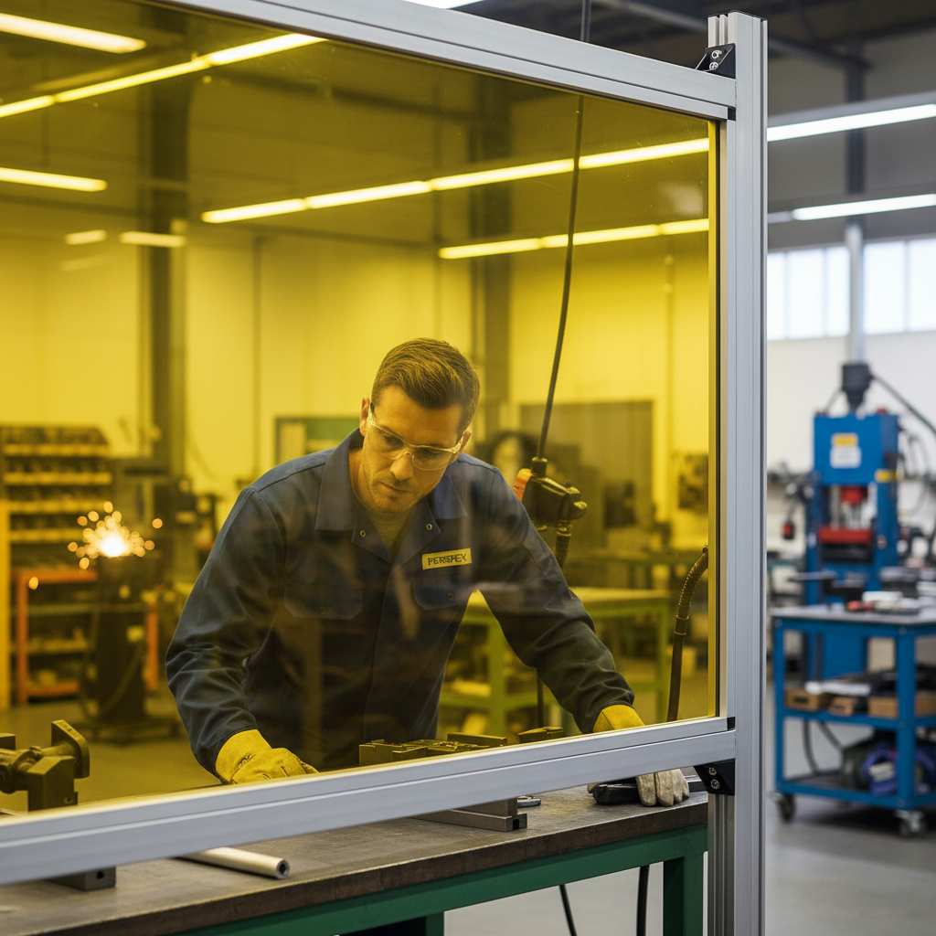 Premium Yellow Acrylic Sheet - Durable, High-Performance Material for Interior Design and Signage Applications