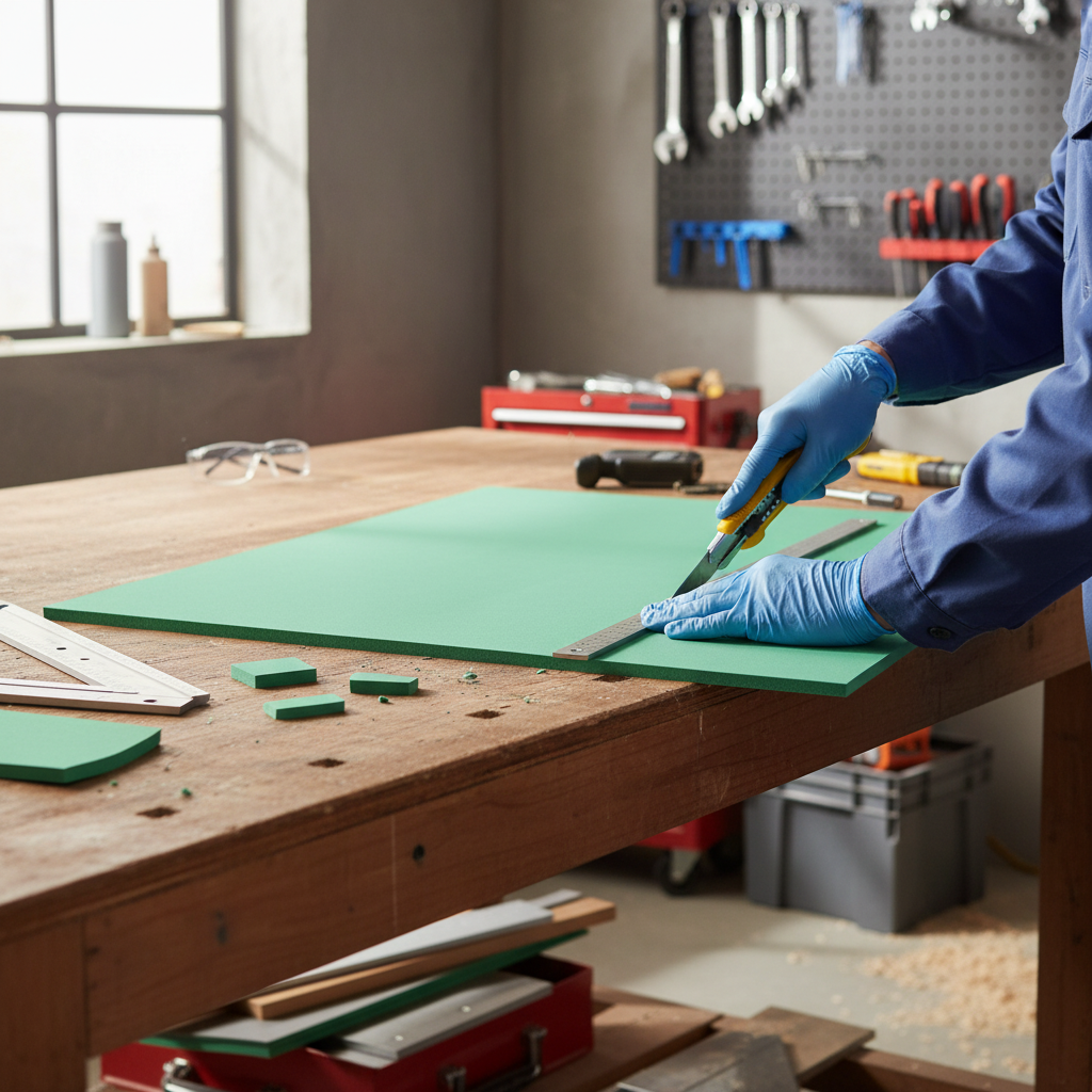 Premium High-Performance PVC Foam Green Sheet for Displays and Signage Applications