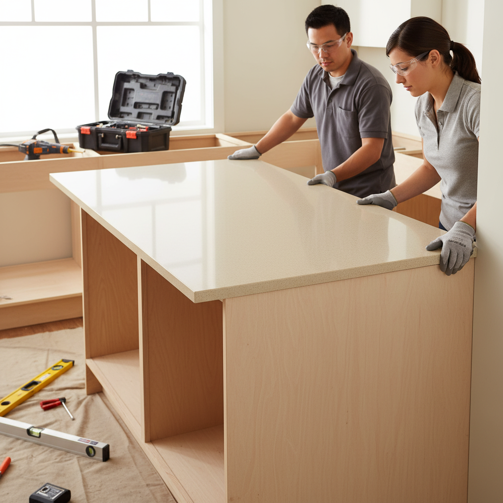 Premium Solid Surface Material - Raffia Color, Durable and Versatile for Various Applications