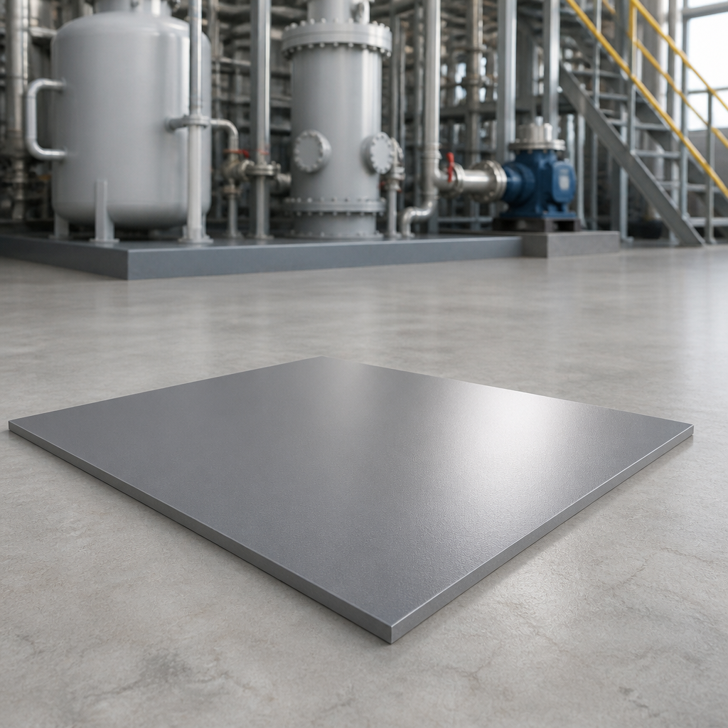 Grey PVC Sheet 1.5mm for Chemical Processing Applications 1.5mm to 12mm thick