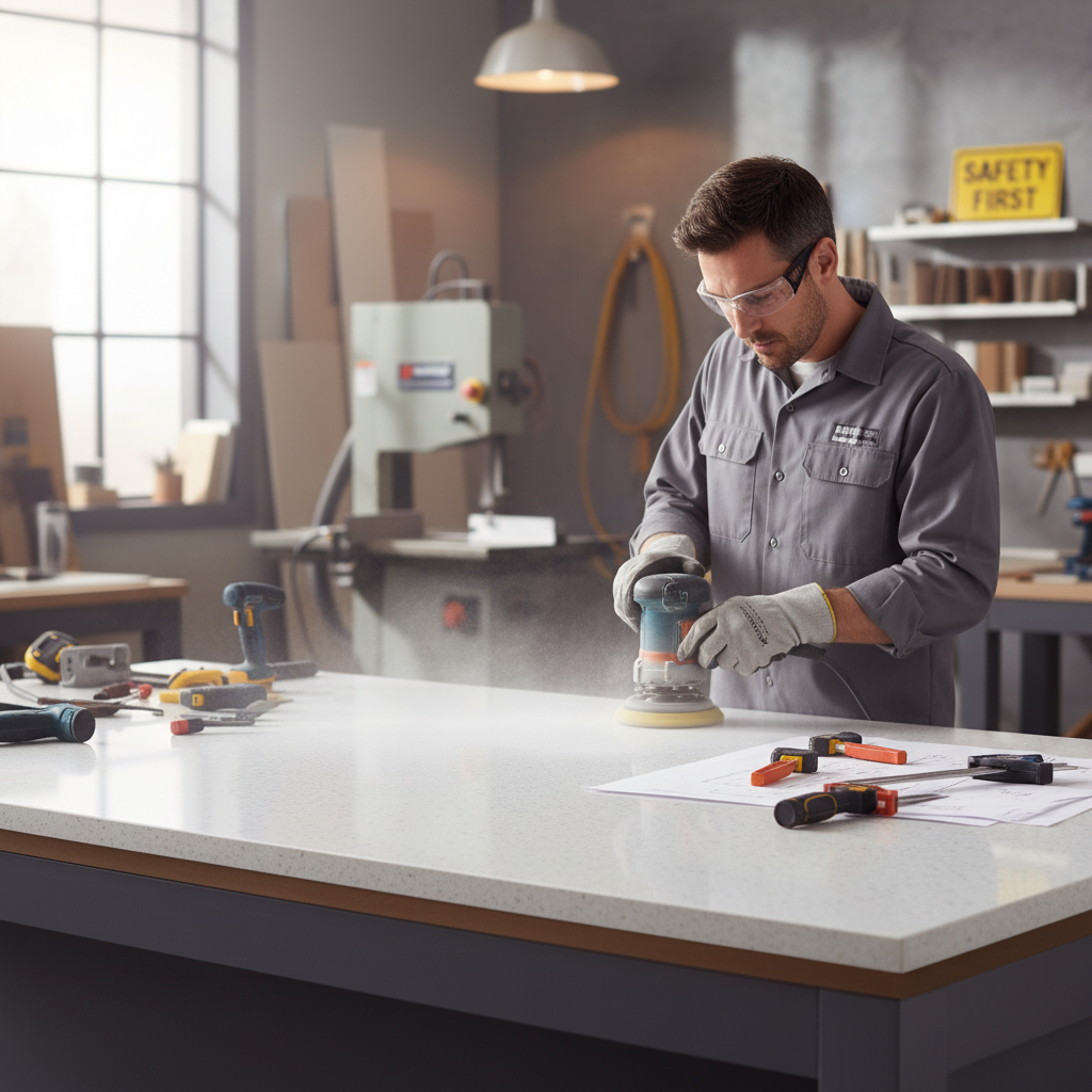 Premium Solid Surface Sheet in Sparkling Granita - Durable, Hygienic, and Versatile for All Applications