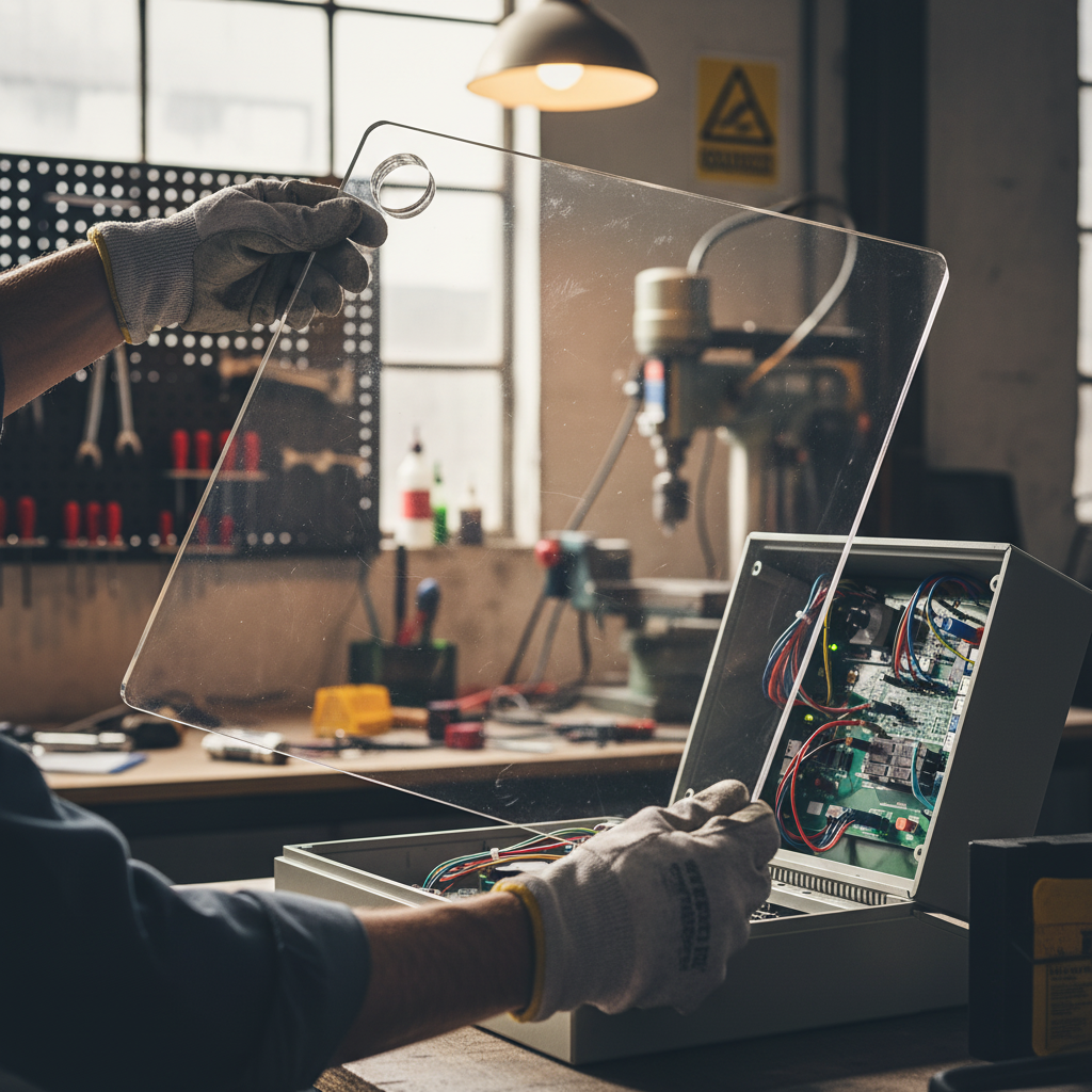 Premium 100% Recycled Clear Acrylic Sheet - High Durability, UV Stability, and Optical Transparency