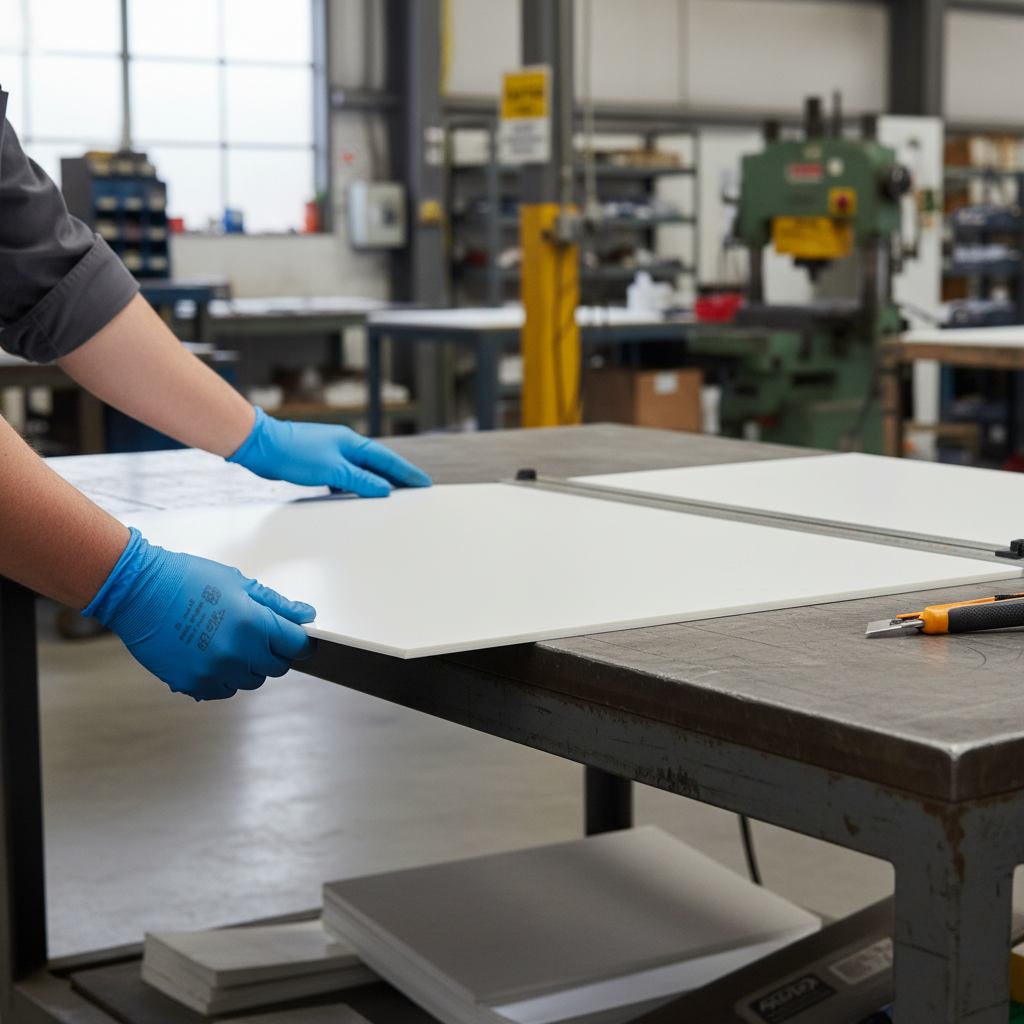 Premium ABS Matt White Sheet - High Rigidity, Impact Strength, and Chemical Resistance