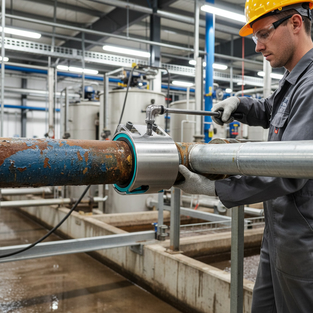 Premium Stepped Coupling Type II for Pipe Connections in Various Materials and Applications