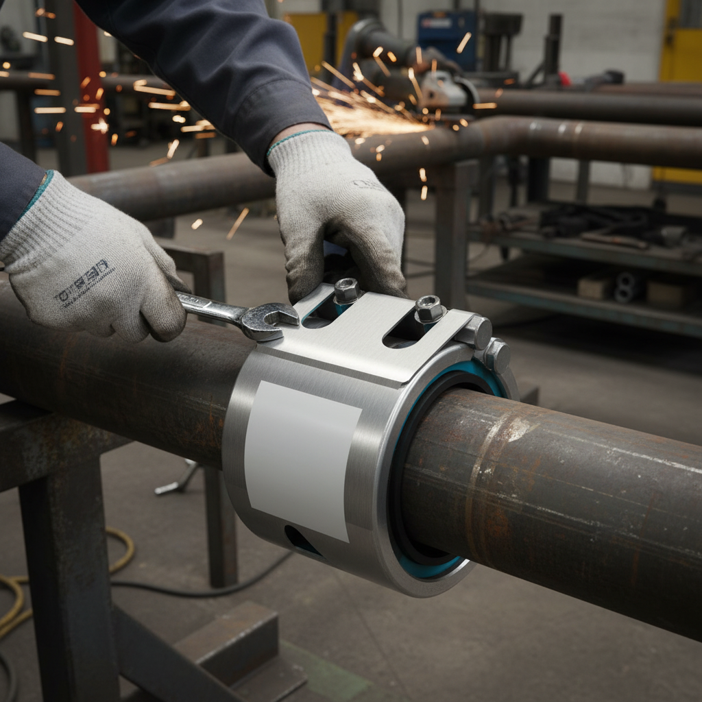 Premium High-Performance Coupling for Plain Ended Pipes - Stainless Steel Design for Enhanced Stability and Weight Savings