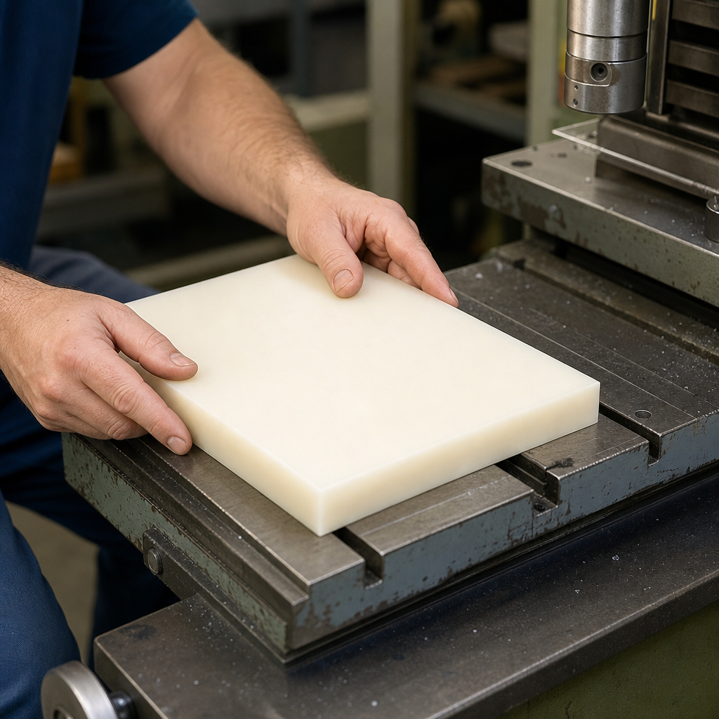 Cast Nylon 6 Sheet for Engineering Applications 16mm to 50mm thick