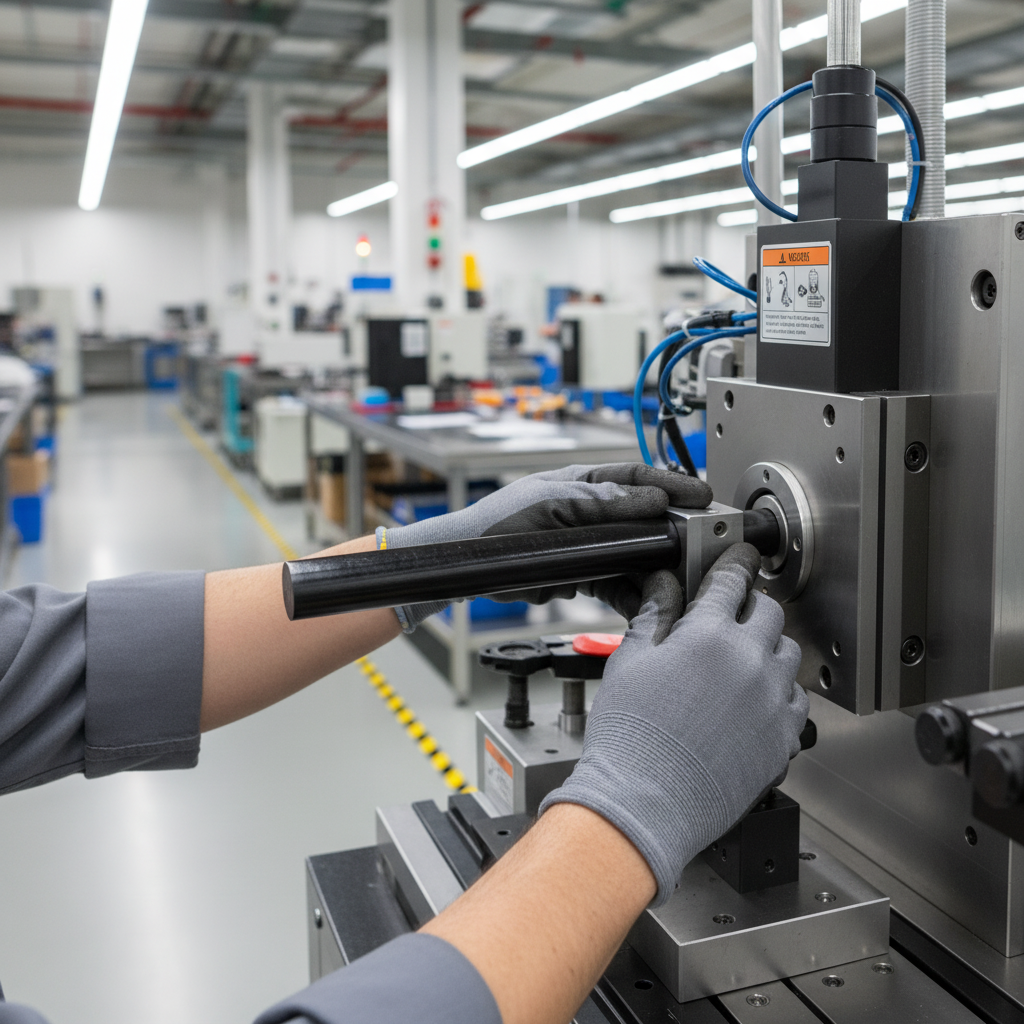 High-Performance Medical Grade PEEK Black Rod for Surgical and Pharmaceutical Applications