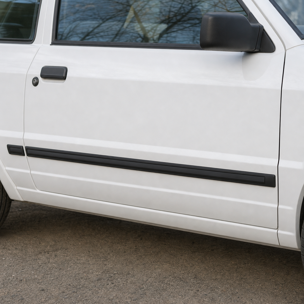 Door Moulding Set – Fits Ford Escort Mk4 XR3i (Black Insert)