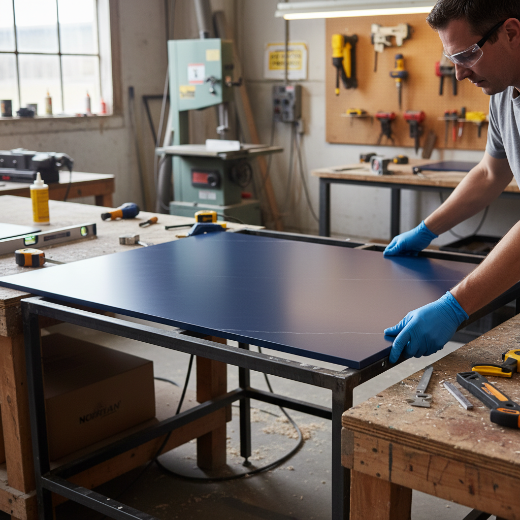 Premium Solid Surface Material - Laguna Color, Durable and Versatile for All Applications