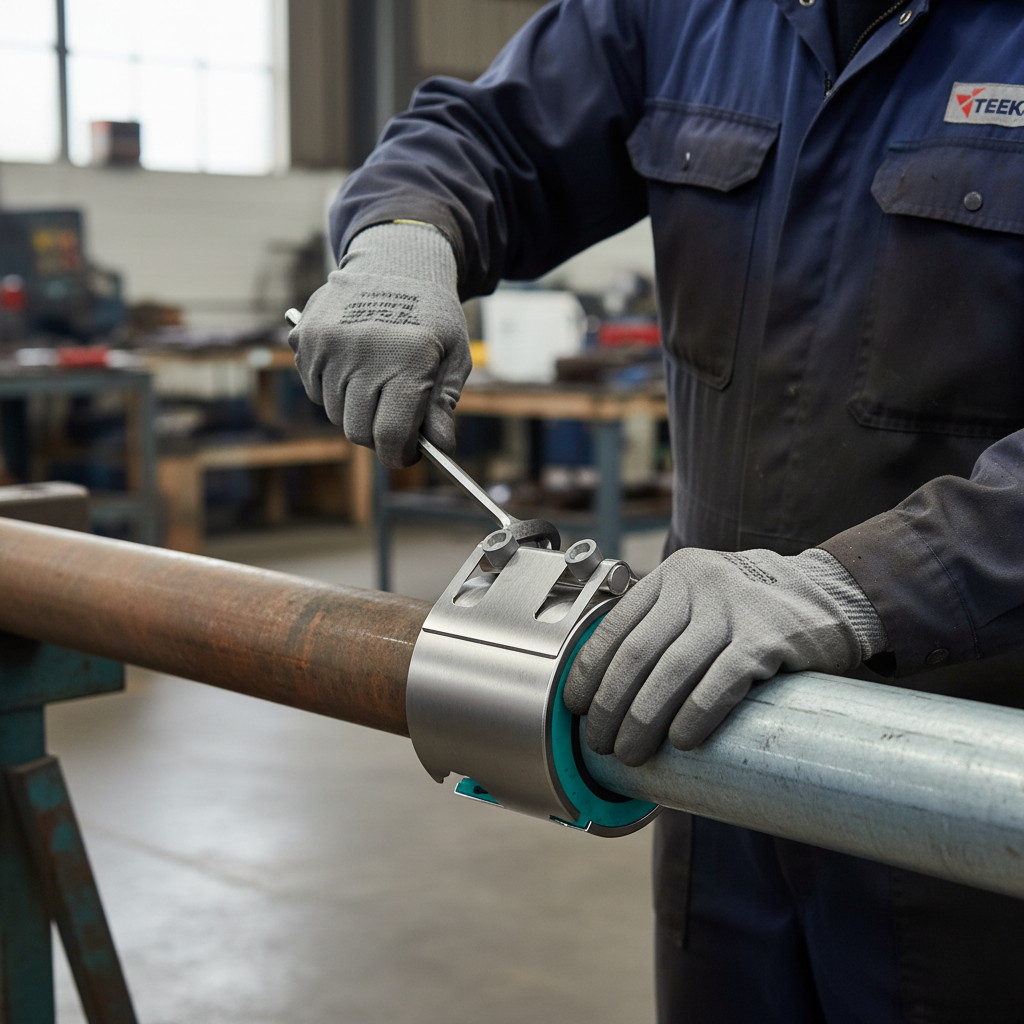 Premium Stepped Coupling Type II for Pipe Connections in Various Materials and Applications
