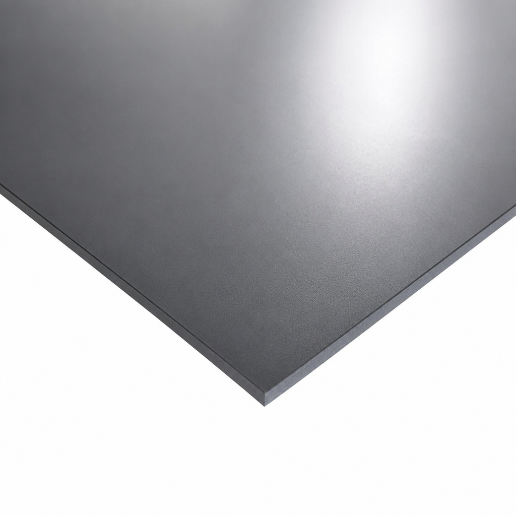 Grey PVC Sheet for Chemical Processing 15mm to 50mm thick