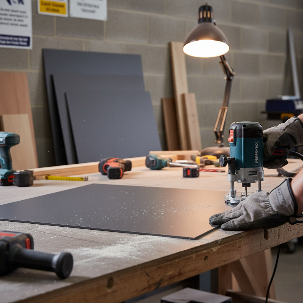 Premium High-Performance Grey Acrylic Sheet with Excellent Surface Hardness and Durability for Interior Design and Signage Applications