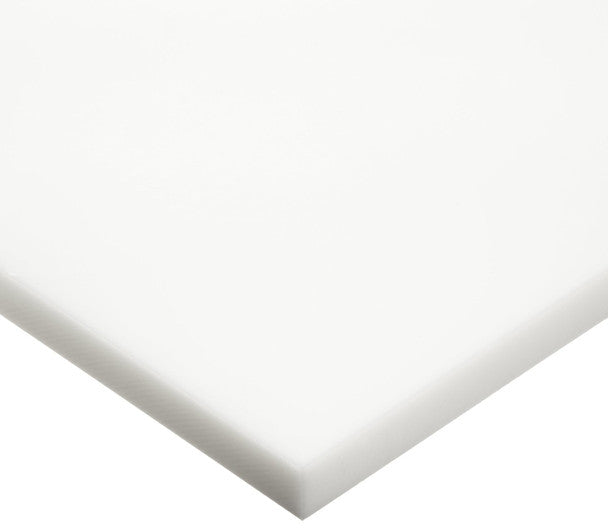 HDPE Natural Plastic Sheet - 25mm To 60mm Thick