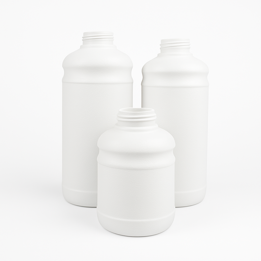 SafeGuard UN Approved Fluorinated Plastic Bottle with Tamper Evident Cap