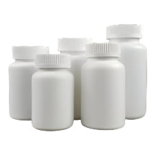 HDPE Plastic Medipac Pot – White, Secure Screw Lid, Ideal for Medical & Pharmaceutical Use