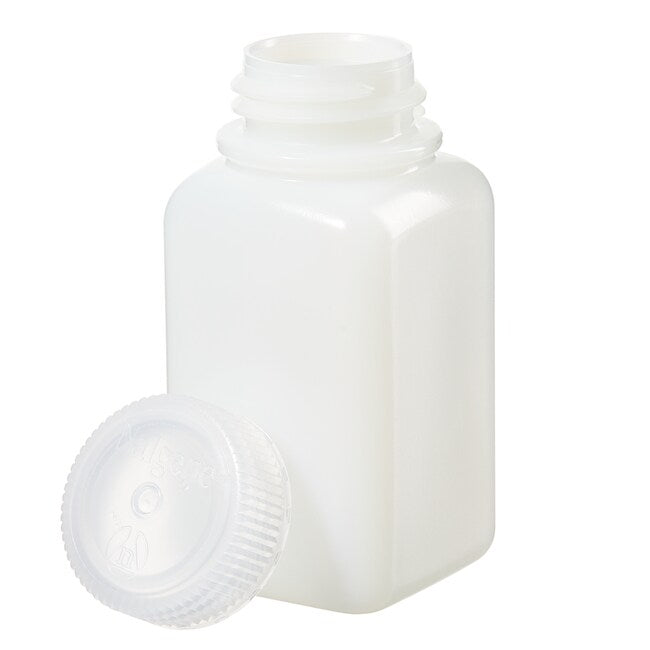 Series 310 HDPE Reagent Bottle – Wide Neck, UN Certified, Tamper-Evident Cap (Natural/White)