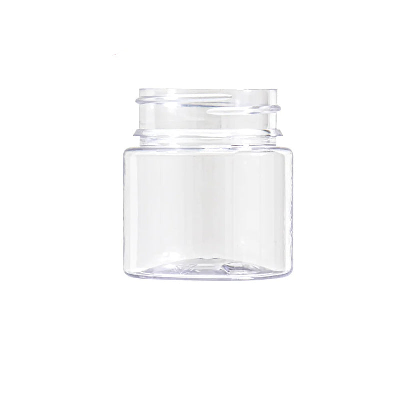 Clear PET Screwtop Jar with Tamper Evident Lid – Durable and Secure