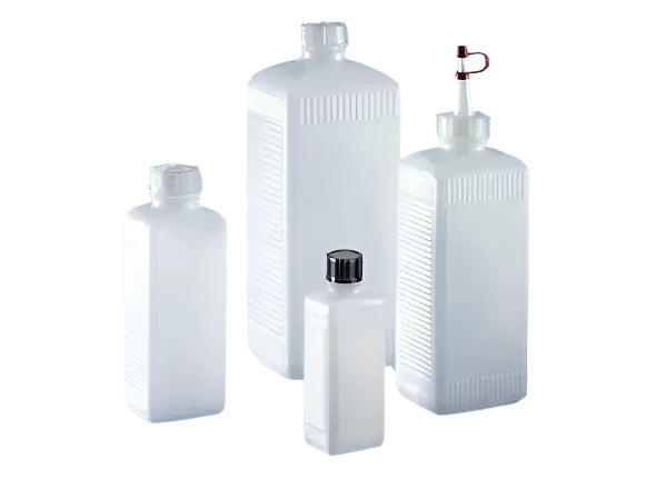 Narrow Neck Rectangular Plastic Bottle Series 310 HDPE – Durable and Compact Design