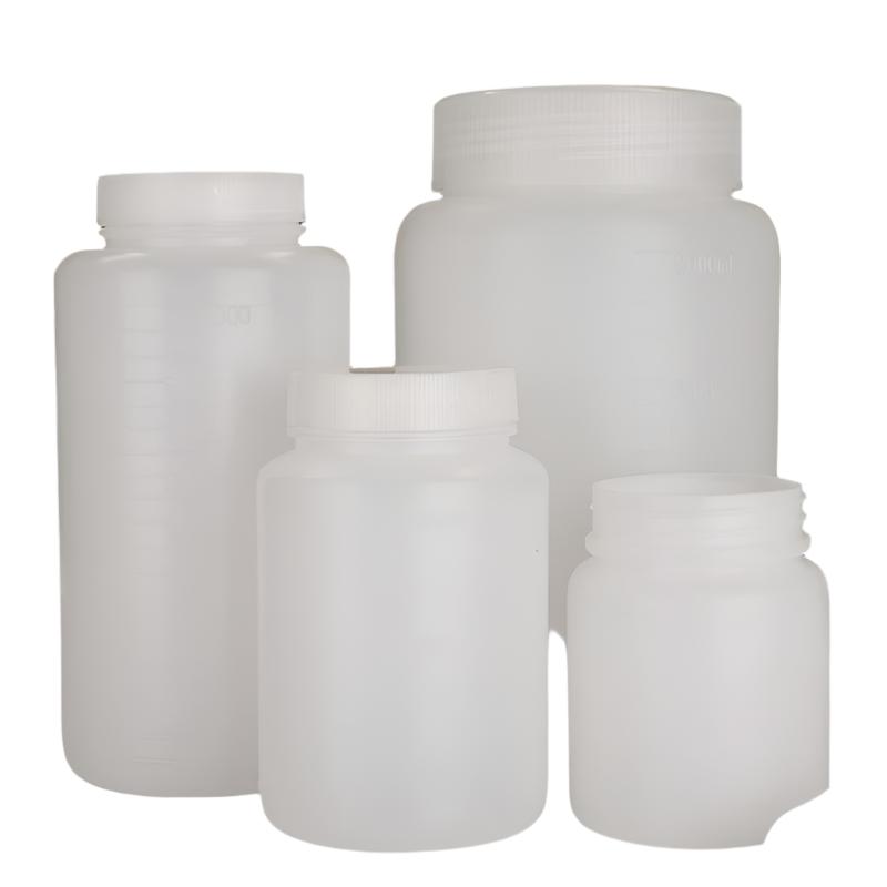 Natural HDPE Jar with Wide Neck – Ideal for Food, Powder, and Liquid Storage