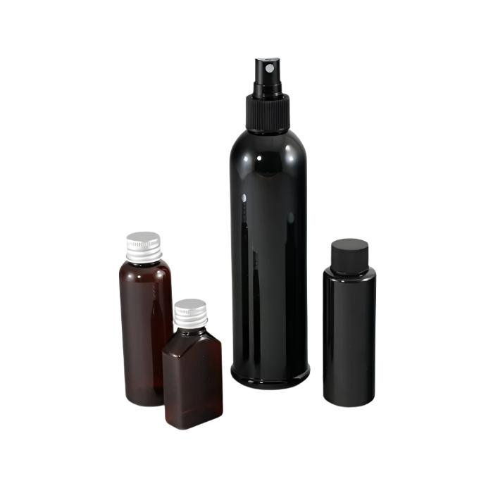 Plastic Coloured PET Boston Bottles Tall (Pack of 10) – Reusable, Durable, and Perfect for Liquids, Lotions, and More