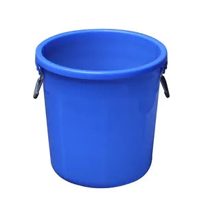 30 Litre Blue UN Approved Plastic Pail with Lever Ring Closure and Black Lid – Heavy-Duty Storage Container