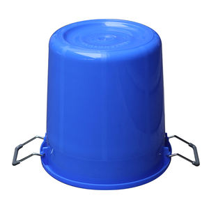 30 Litre Blue UN Approved Plastic Pail with Lever Ring Closure and Black Lid – Heavy-Duty Storage Container