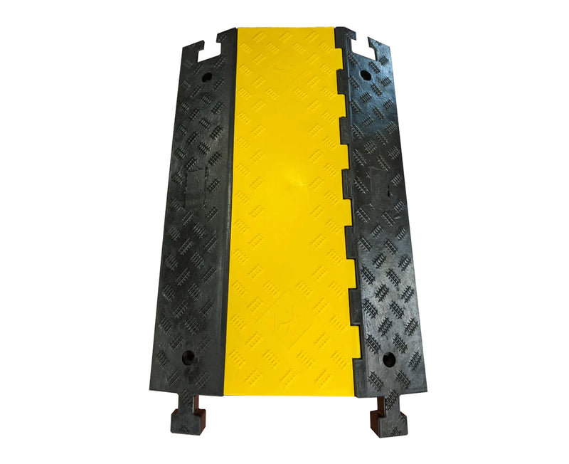 5 Channel Lidded Cable Ramp For Vehicles