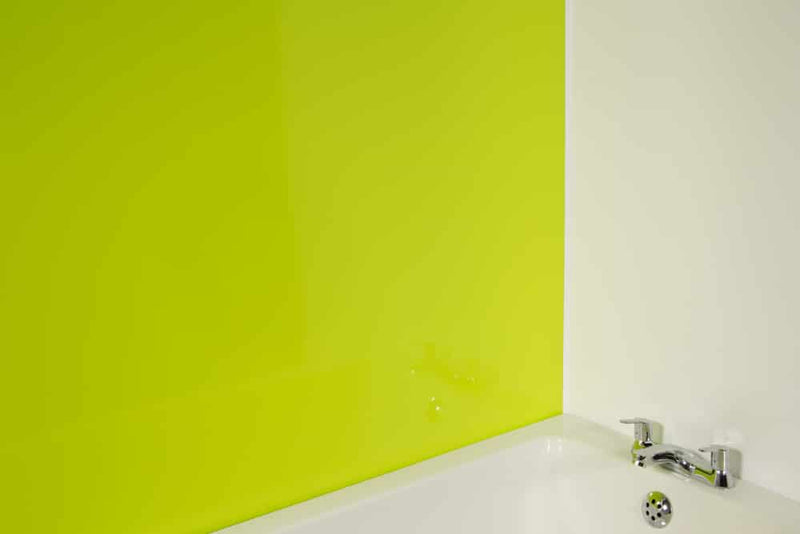 Lime Gloss PVC Wall Cladding Sheet