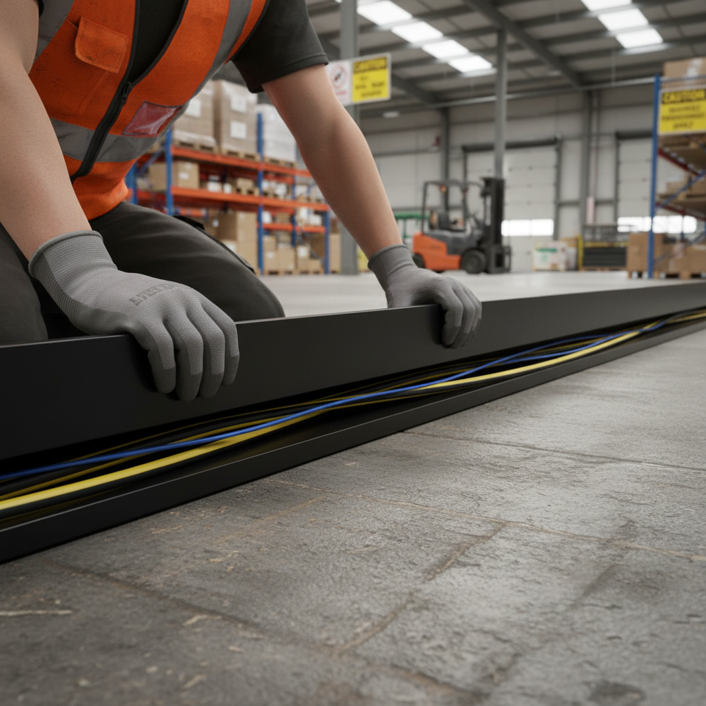 Premium Heavy Duty Single Channel Plastic Capping Trim - 50m Pack with High Toughness and Chemical Resistance