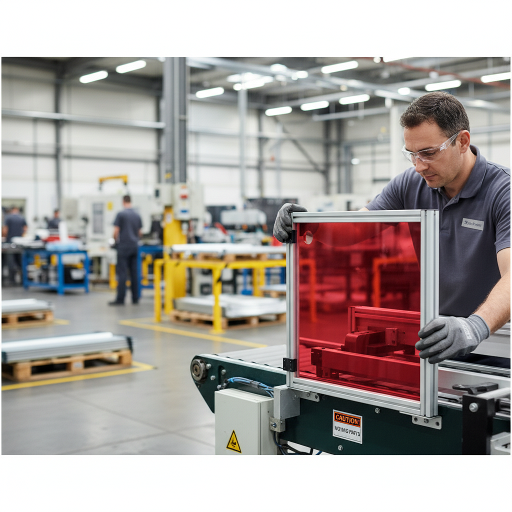 Premium Acrylic Sheet in Red - High-Performance, Durable, and Versatile for Interior Design, Signage, and Retail Displays