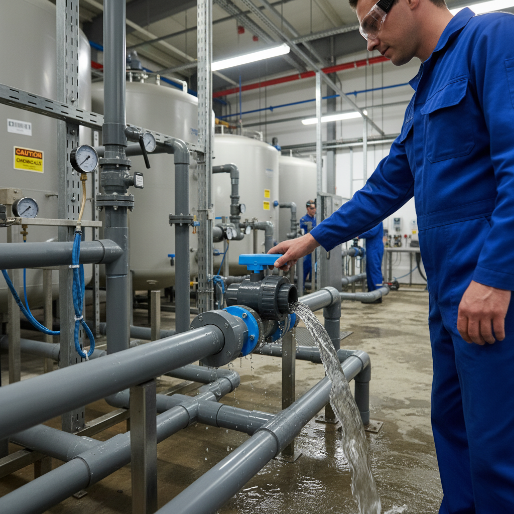 Premium PVCu Ball Valve with Single Union Plain Metric Sockets and EPDM Seals for Durable and Efficient Water Management