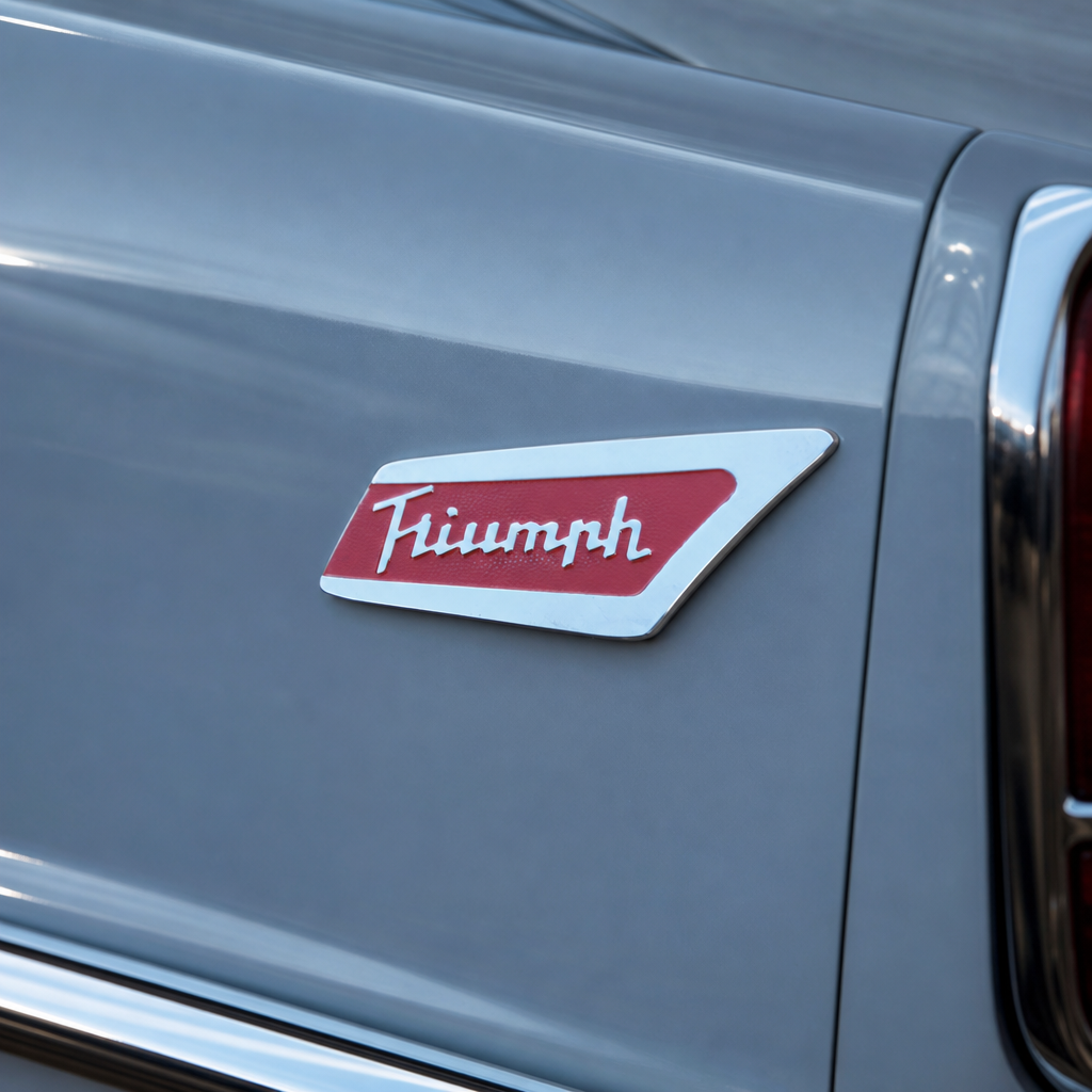 Rear Pillar Badges – Fits Triumph Herald & Vitesse