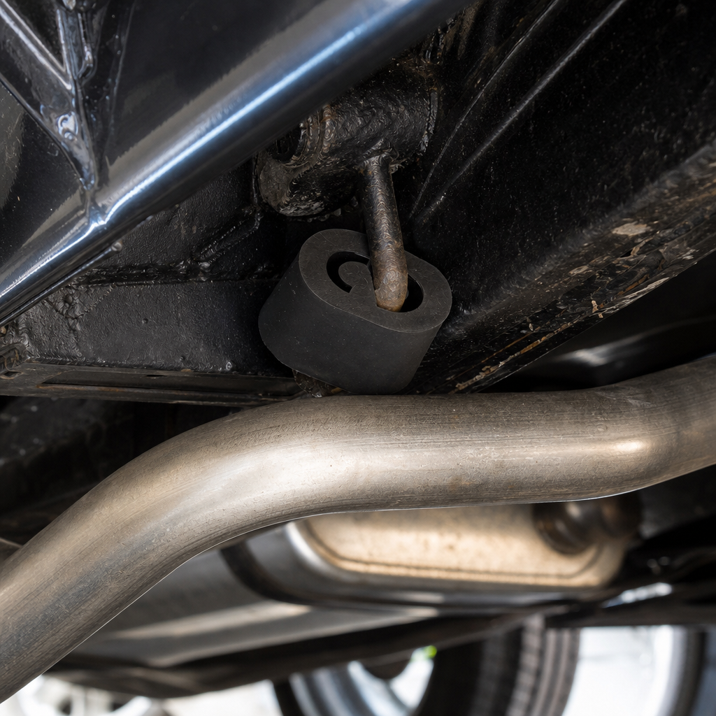 Tailpipe Mounting Block – Fits Triumph 2000, Dolomite & Stag