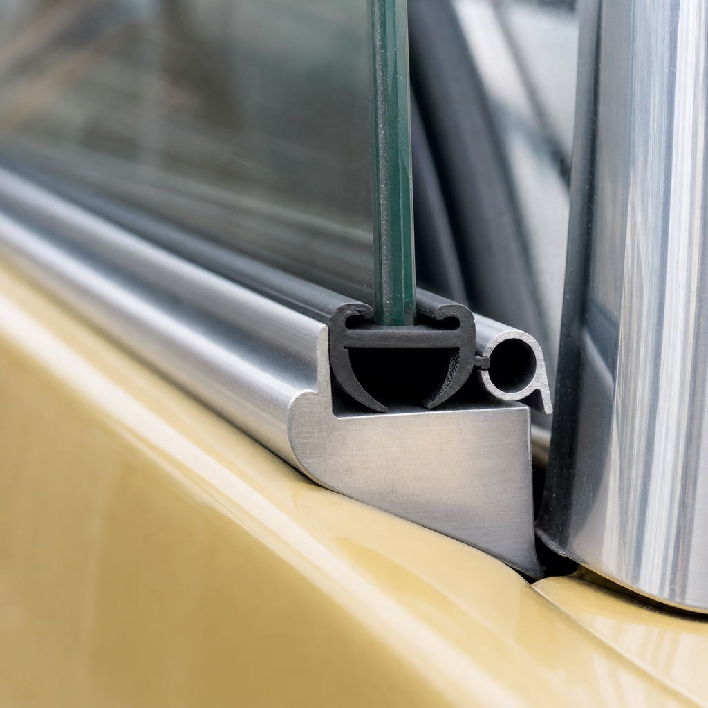 Caravan Opening Window Rubber Seal – 25mm Panel, 20m Coil