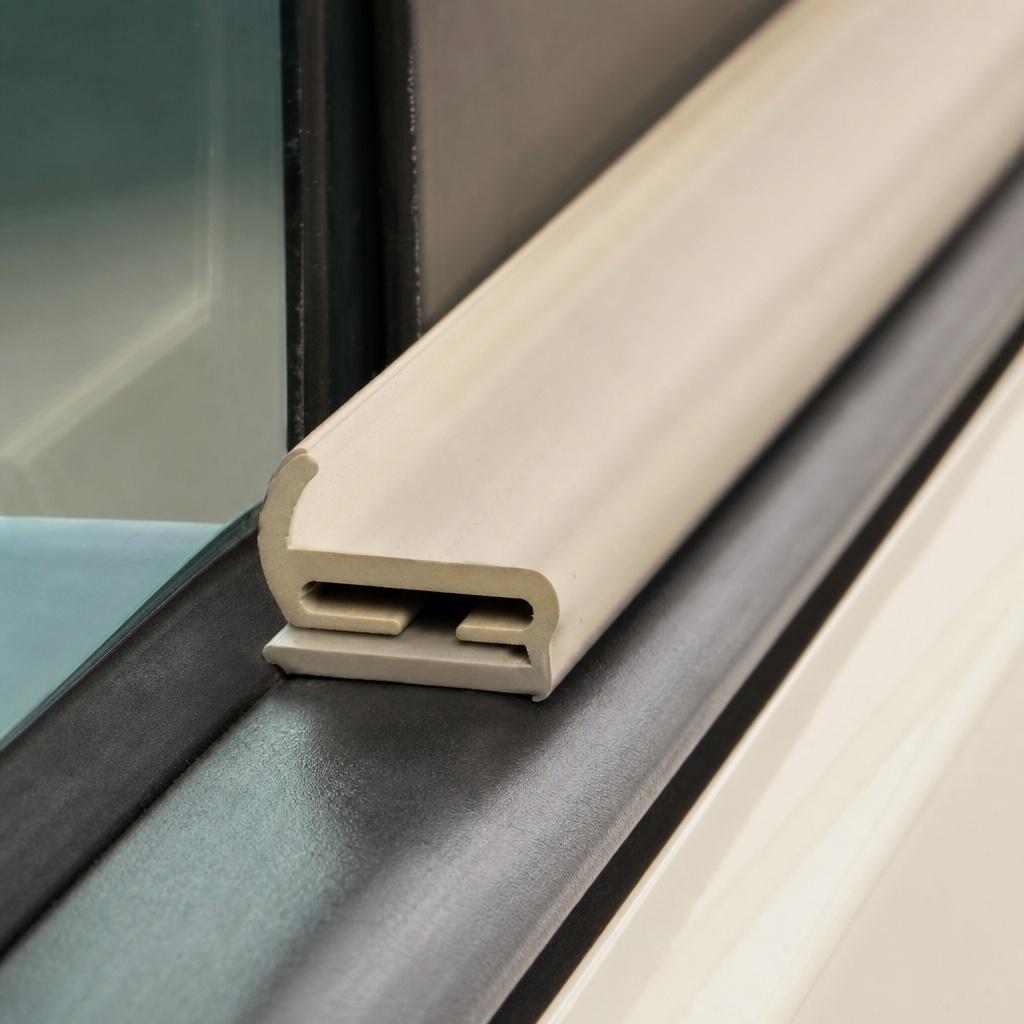 Door Seal – Caravan Door Aperture Section (Beige, CRS17)