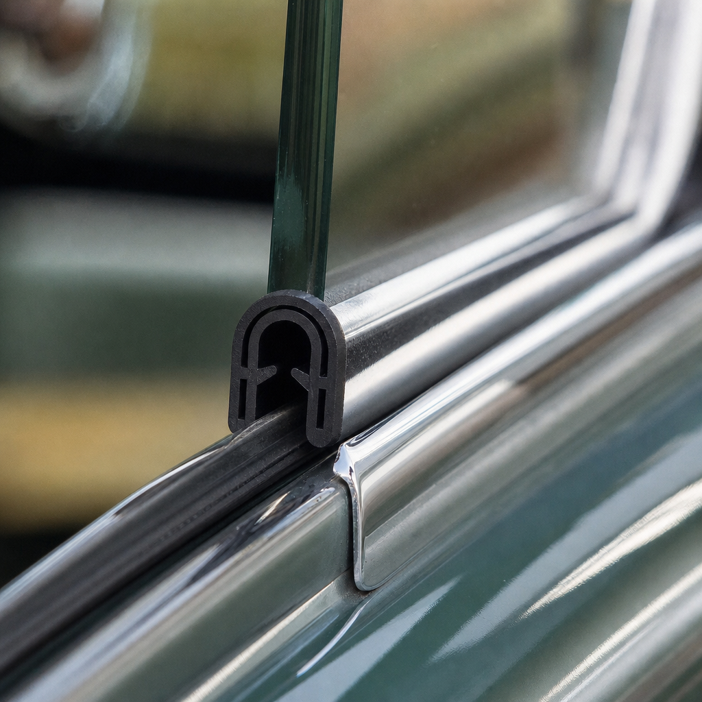 Flexible Self Grip Rubber Side Seal – Fits 1mm to 2mm Panels