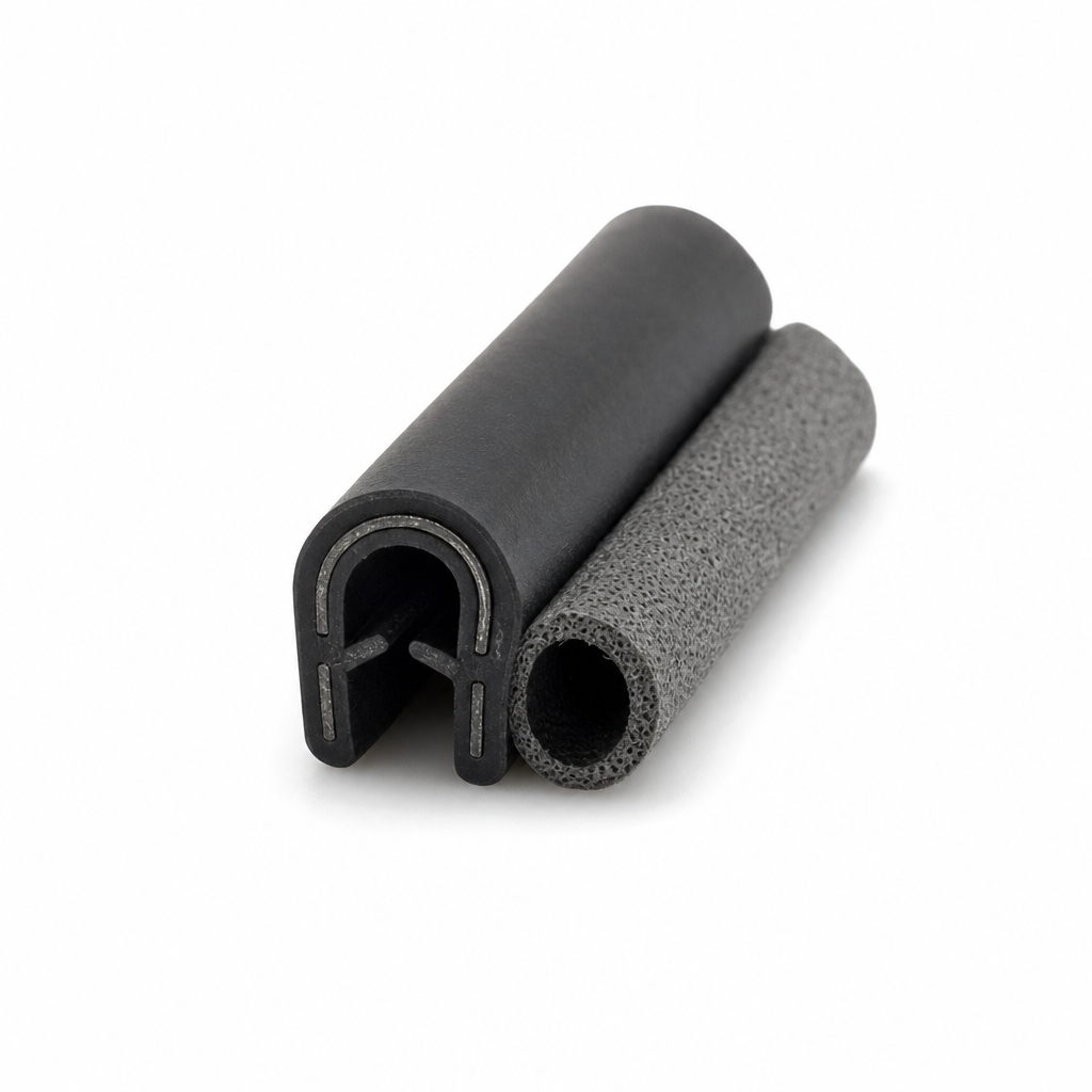Flexible Self Grip Rubber Side Seal – Fits 1mm to 2mm Panels