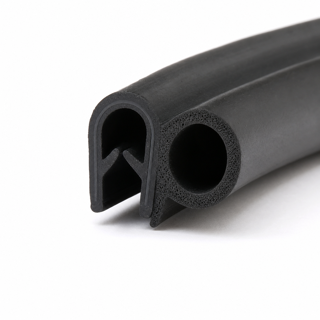 Flexible Self Grip Rubber Side Seal – Fits MGB & Universal 1.6-3mm
