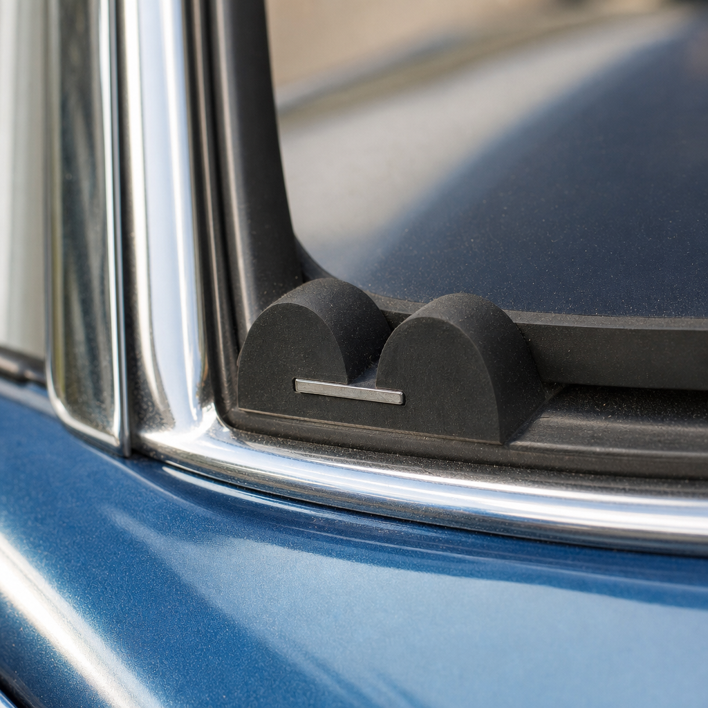 Double D Fender – 44mm x 19mm Neoprene with Stainless Steel Insert