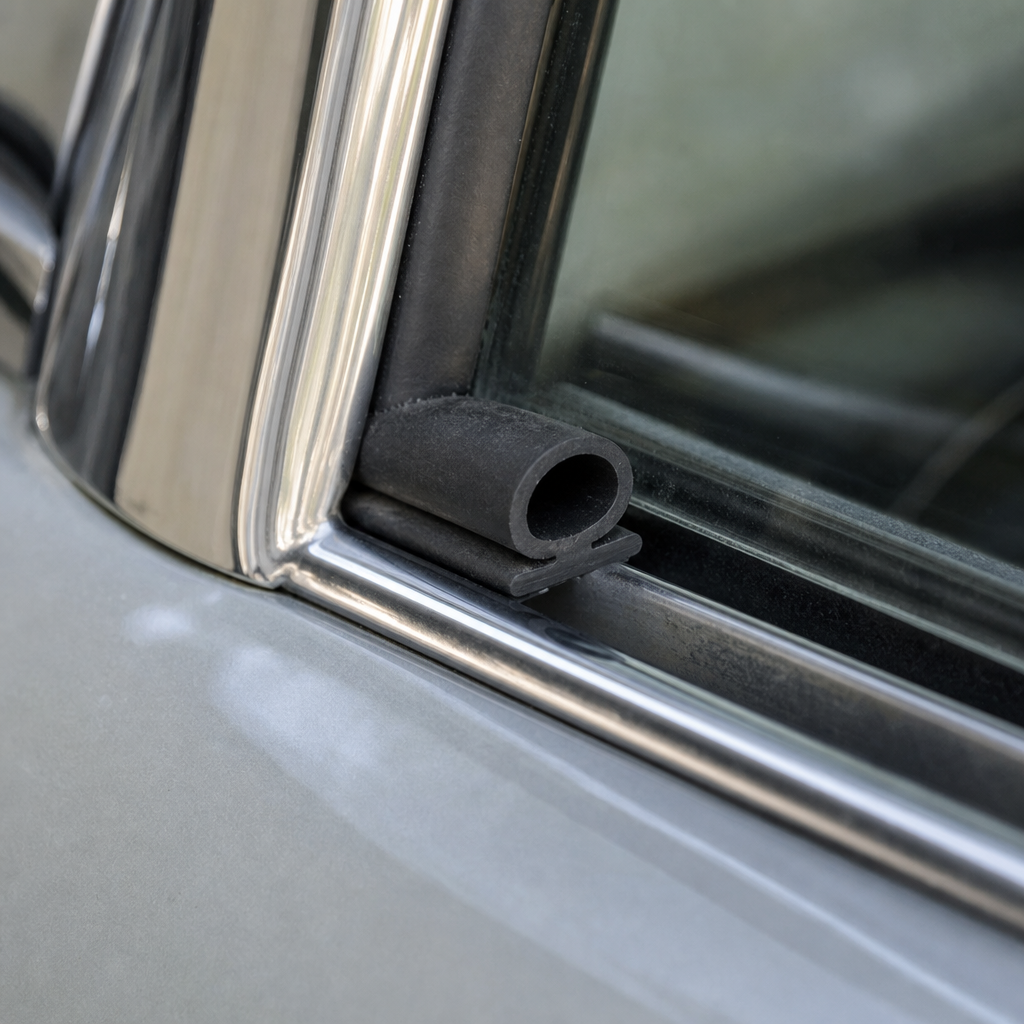 Door Seal Profile – 3M Length (EPDM, Black)
