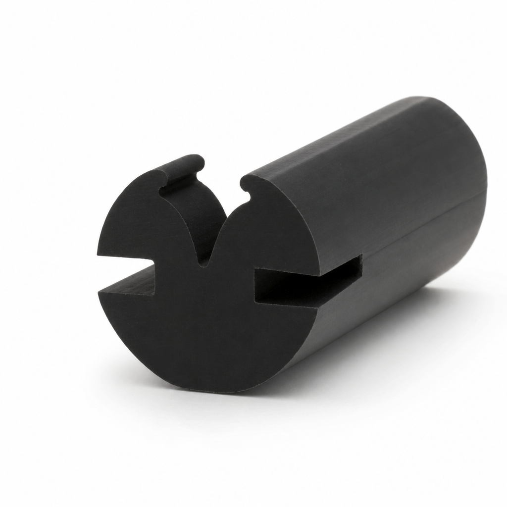 Weatherstrip – Black EPDM Glazing Section (IRS0768W/S)