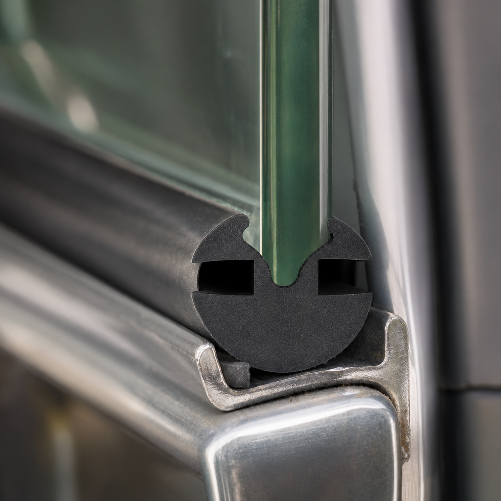 Weatherstrip – Fits 6mm Glass & Panel Sections (IRS1186W/S)