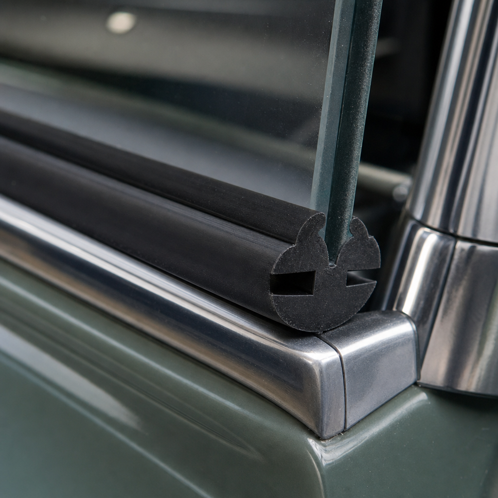 Weatherstrip – Fits Glazing Sections Up to 6mm Glass