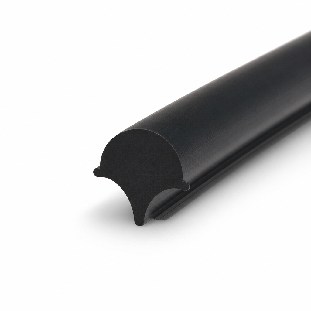 Filler Strip – Black EPDM for Caravan Window Seals (SF1B)