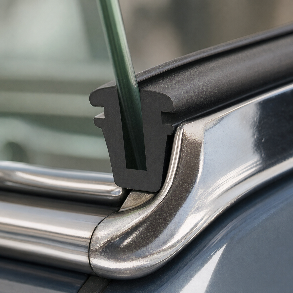 EPDM Square Channel – Fits Aston Martin (O.E. Part 095-077-0005)