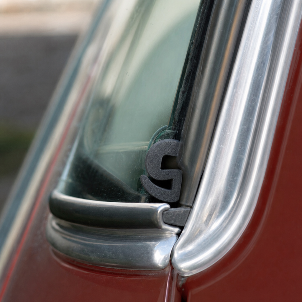 Window Rubber Seal – 4.5mm Channel, 18.6mm Wide x 14.2mm High