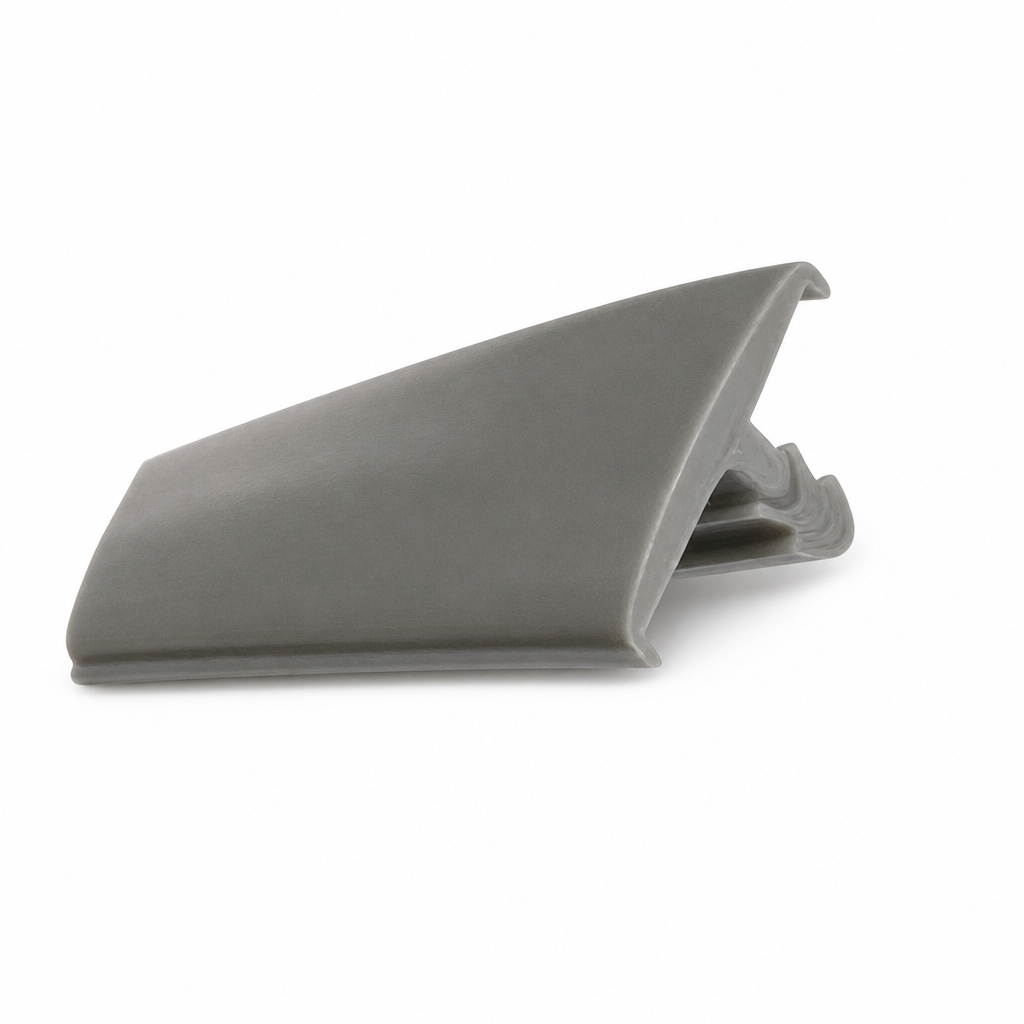 Edge Trim – Fits 15mm Thick Boards (PVC, Dark Grey)