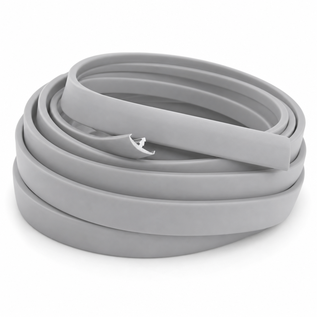 Edge Trim 18mm Double Lip – Fits VW Camper (Light Grey)