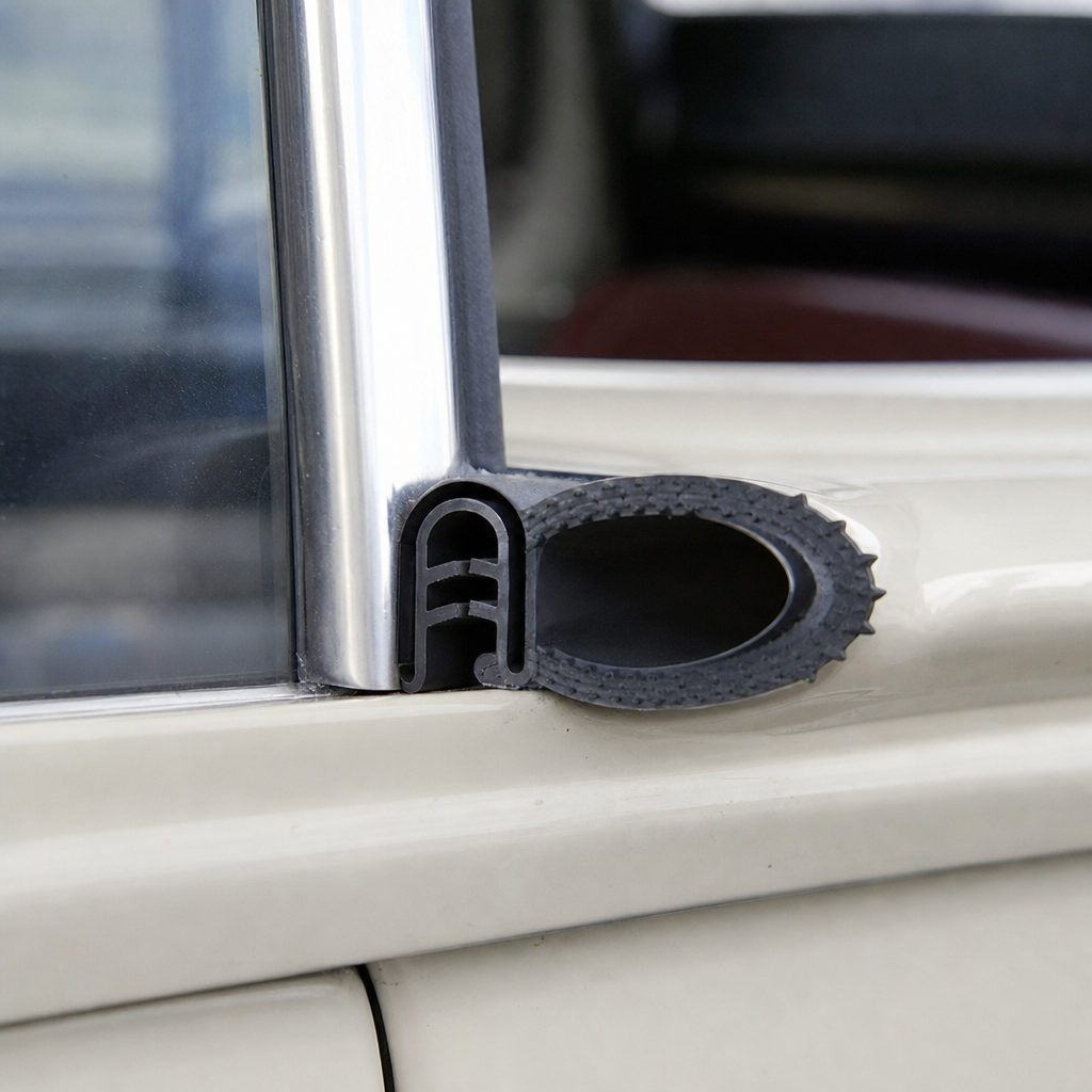 Draught Excluder Side Seal – Fits 1.6mm to 3mm Panels (DX84)